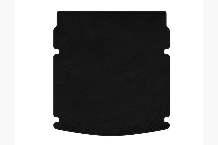 Audi A5 2007-2015 Trunk Mat Textile Premium V-1 (Cabriolet, Black) Image