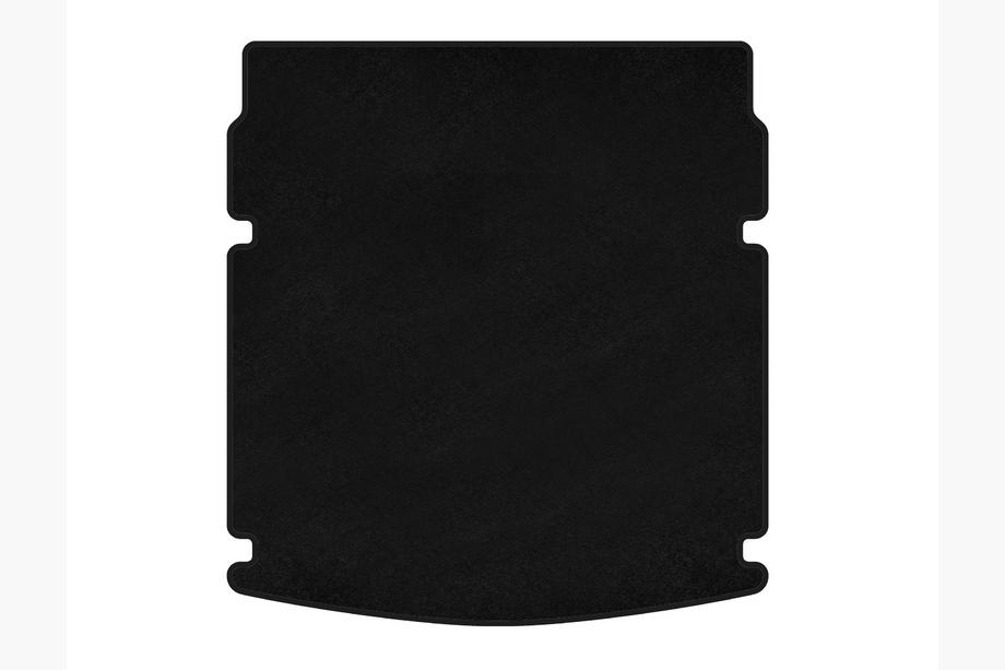 Audi A5 2007-2015 Premium V-1 Textile Trunk Mat (Coupe, Black) Image