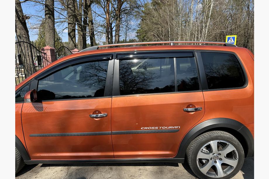 Volkswagen Touran 2003-2010 Chrome Door Handle Covers (4 pcs, Stainless Steel) Photo 3