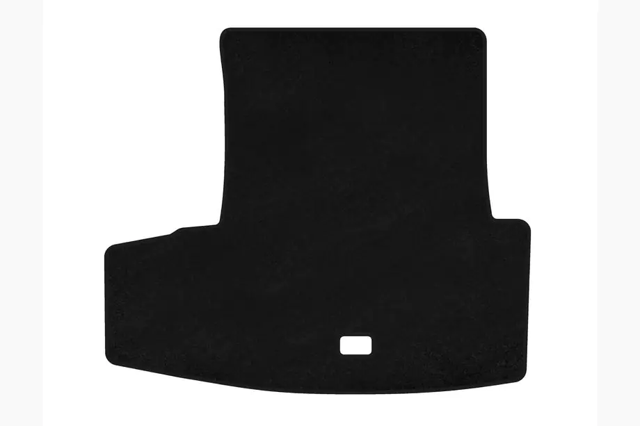 BMW 3 Series E92/E93 2006–2013 Premium Textile Trunk Mat (For E92, Black) Image