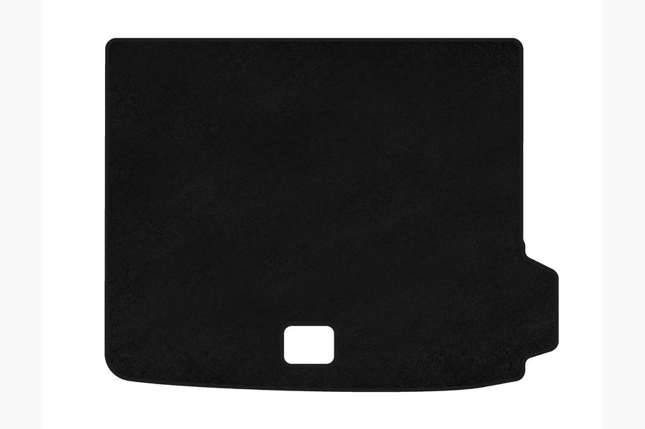 BMW X4 F26 2014-2018 Trunk Mat Textile Premium V-2 (Black) Image