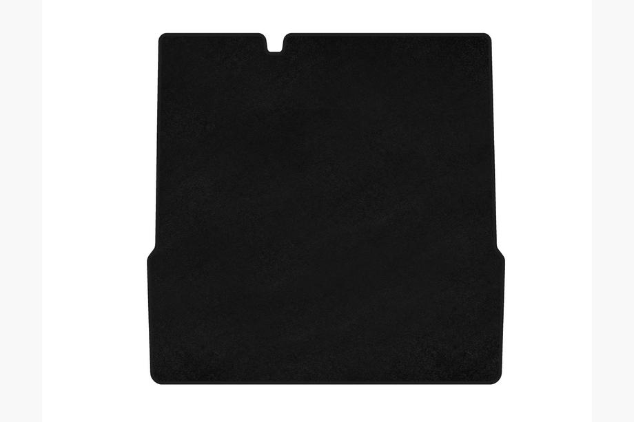 Chevrolet Aveo T300 2011-2020 Trunk Mat Textile Premium (SD, Black) Image