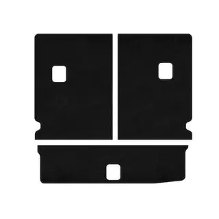 Premium V-1 Textile Trunk Mat (Black)