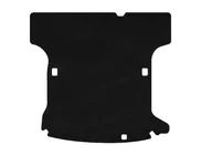 Dacia Logan I 2005-2008 Premium Textile Trunk Mat (SW, 5-seater, Pre-facelift, Black) photo 1