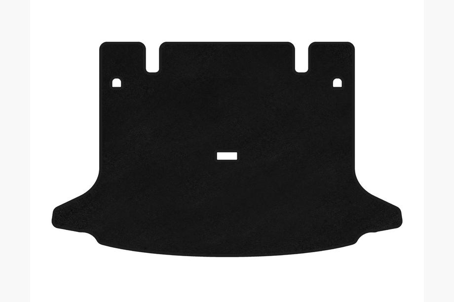 Dacia Logan I 2005-2008 Premium Textile Trunk Mat (SW, 7-Seater, Black) Image