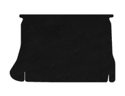 Daewoo Lanos 1998-2017 Premium Textile Trunk Mat (HB, Black) photo 1