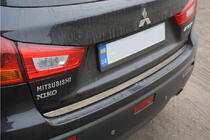 Mitsubishi ASX 2010-2023 Trunk trim stainless steel Carmos - Turkish Stainless Steel photo 4