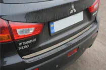 Mitsubishi ASX 2010-2023 Trunk trim stainless steel photo 4