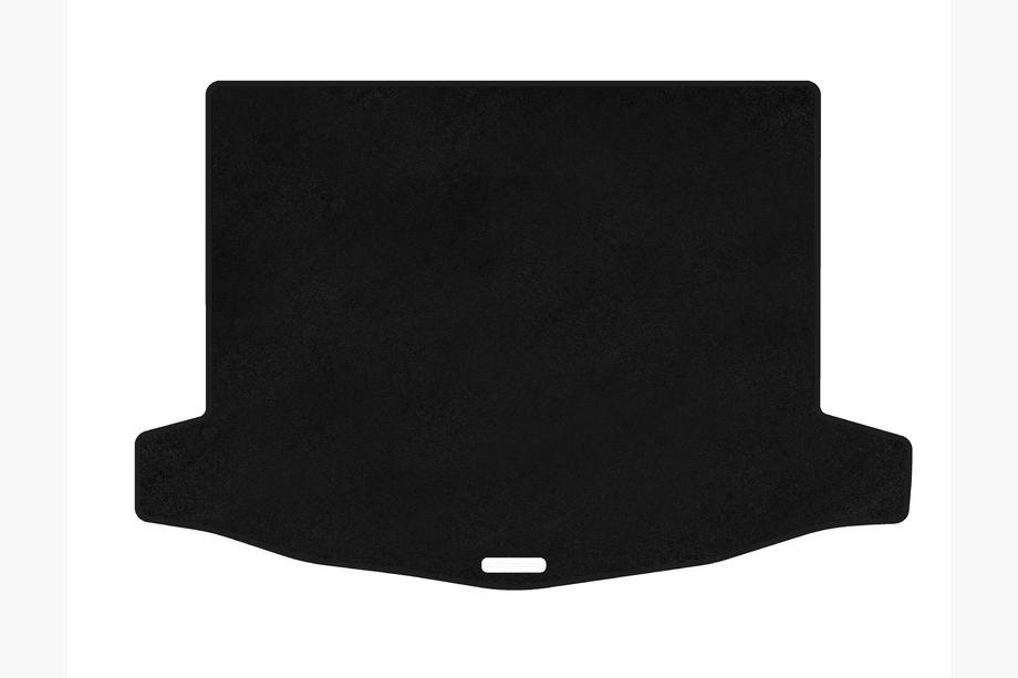 Honda Civic HB 2012-2020 Premium Textile Trunk Mat (2011-2014, HB, 5-Door, Black) Photo 1