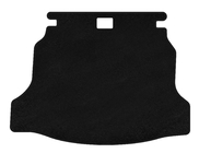 Honda Civic HB 2012-2020 Premium Textile Trunk Mat (HB, 5-Door, Black) photo 1