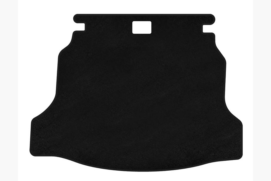 Honda Civic HB 2012-2020 Premium Textile Trunk Mat (HB, 5-Door, Black) Image