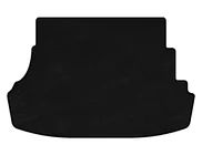Hyundai Accent 2017-2023 Trunk Mat Textile Premium (SD, Black) photo 1