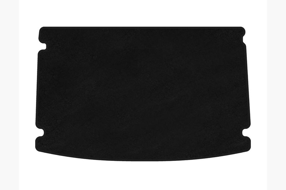 Hyundai Getz 2002- Premium Textile Trunk Mat (HB, 5-Door, Black) Image