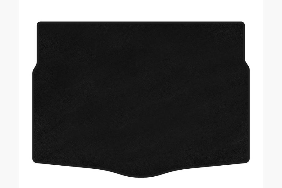 Hyundai I-30 2012-2017 Premium Textile Trunk Mat (HB, 5-Door, Black) Image