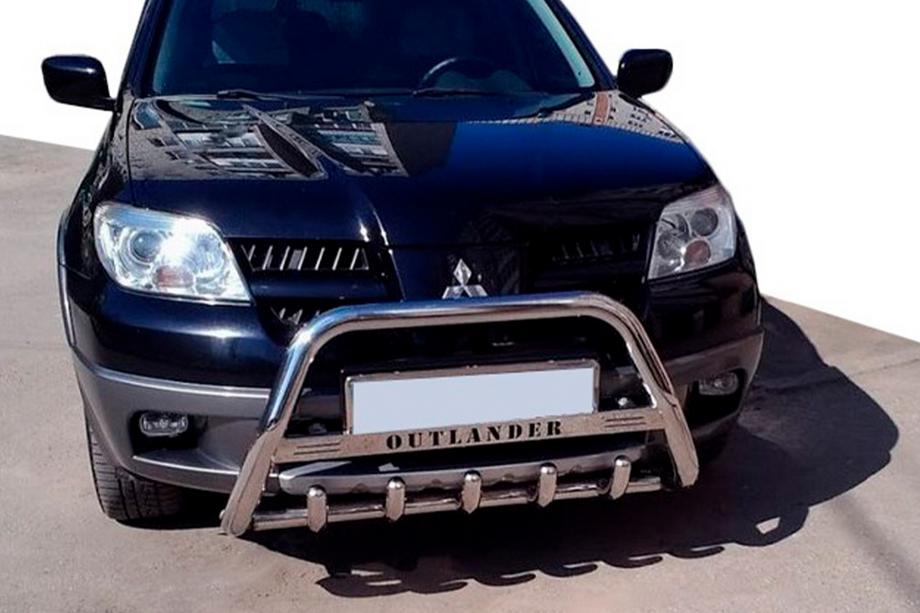 Mitsubishi Outlander 2001-2006 Bull Bar WT004 (Stainless Steel) Image