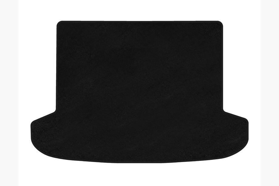 Hyundai Tucson TL 2016-2021 Trunk Mat Textile Premium (Europe, Black) Image