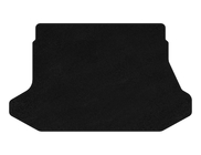 Kia Cerato 1 2004-2009 Premium Textile Trunk Mat (HB, Black) photo 1