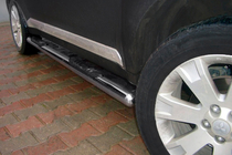 Mitsubishi Outlander 2006-2012 Side Pipes (2 pcs, Stainless Steel) photo 1