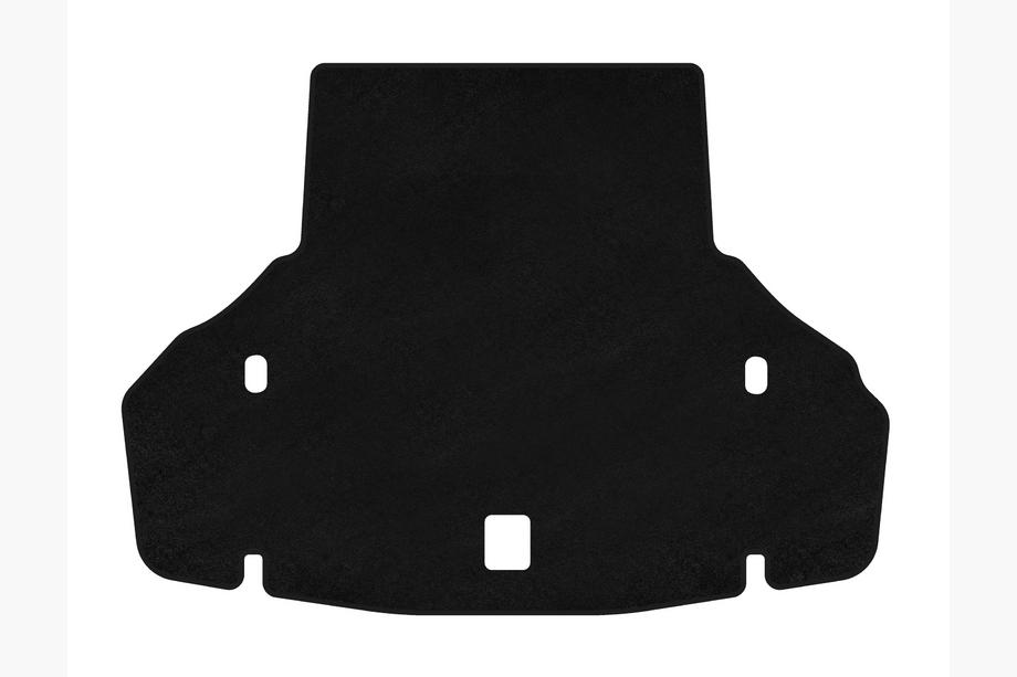 Lexus LS 2007-2017 Premium Textile Trunk Mat (2007-2009, SD, 2WD, USA, Black) Image