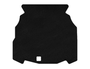 Mercedes C-class W203 2000-2007 Trunk Mat Textile Premium (SD, Black) photo 1