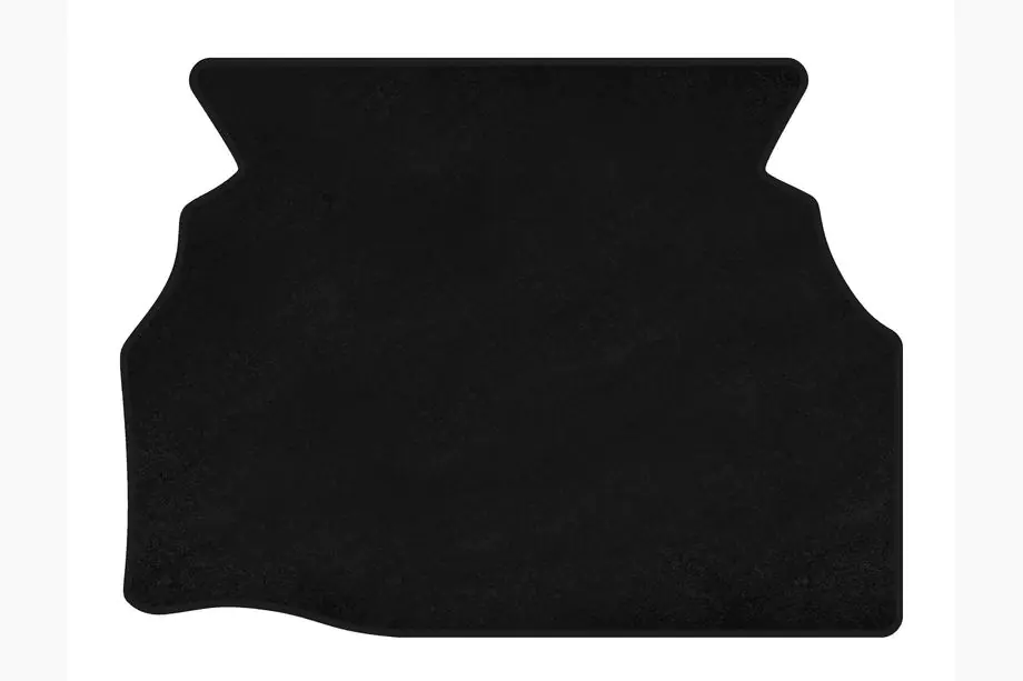 Mercedes C-class W203 2000-2007 Premium Trunk Mat Textile (Coupe, Black) Image