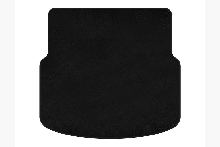 Mercedes C-class W204 2007-2015 Trunk Mat Textile Premium (SD, Black) Image