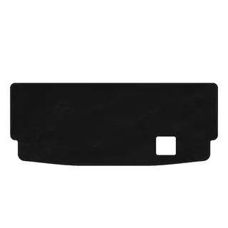 Premium Textile Trunk Mat (7-seater with folded 3rd row, Black)