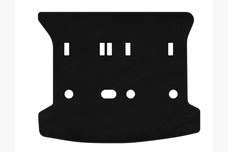 Peugeot 307 2001-2008 Premium Textile Trunk Mat (SW, Black) Image