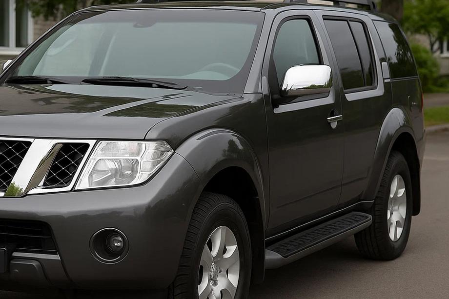 Nissan Pathfinder R51 2005-2014 Mirror Covers (2 pcs, Stainless Steel) Image
