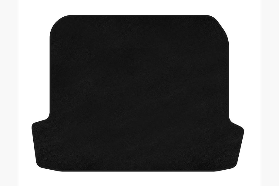 Renault Megane II 2004-2009 Premium Textile Trunk Mat (2006-2009, SD, Black) Image