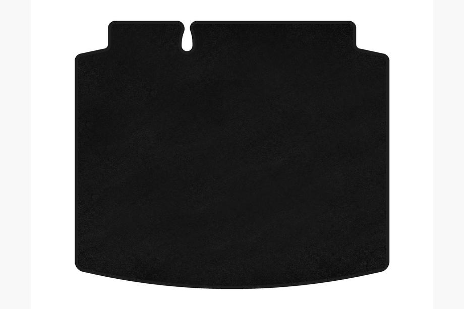 Seat Leon 2005-2012 Premium Textile Trunk Mat (HB, 5-Door, Black) Image
