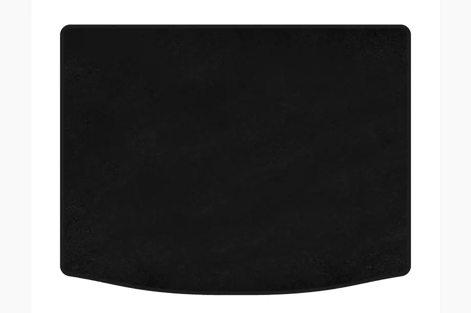 Seat Leon 2013-2020 Premium Textile Trunk Mat (HB, 5-Door, Black) Image