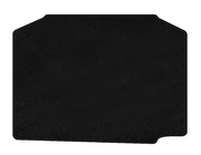 Skoda Fabia 2007-2014 Premium Textile Trunk Mat (HB, Black) photo 1
