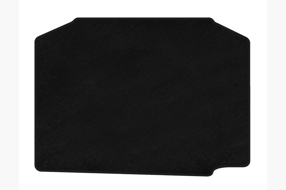 Skoda Fabia 2007-2014 Premium Textile Trunk Mat (HB, Black) Image