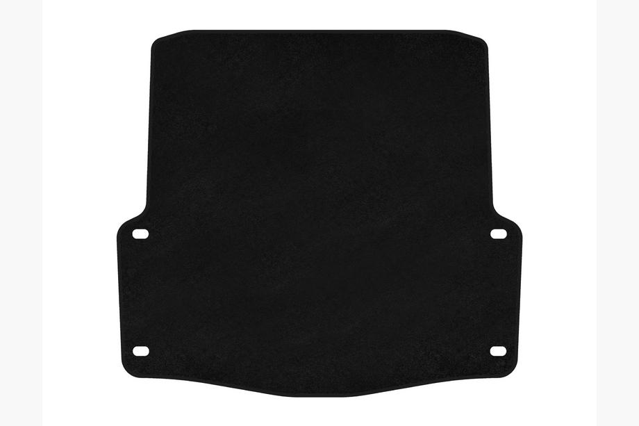 Skoda Octavia II A5 2006-2010 Premium Textile Trunk Mat (SW, Black) Image