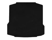 Skoda Rapid 2012-2019 Textile Trunk Mat Premium (Liftback, Black) photo 1