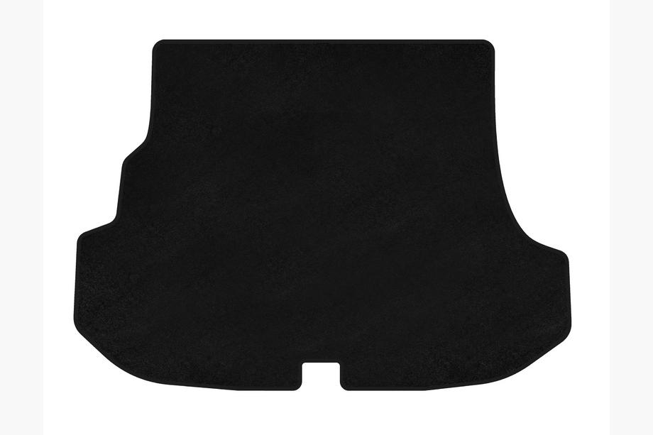 Subaru Forester 2002-2008 Premium Textile Trunk Mat (2005-2008, Black) Image