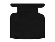 Toyota Avensis 2003-2009 Trunk Mat Textile Premium (SD, Black) photo 1