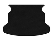 Toyota Corolla 2002-2007 Trunk Mat Textile Premium (SD, Black) photo 1