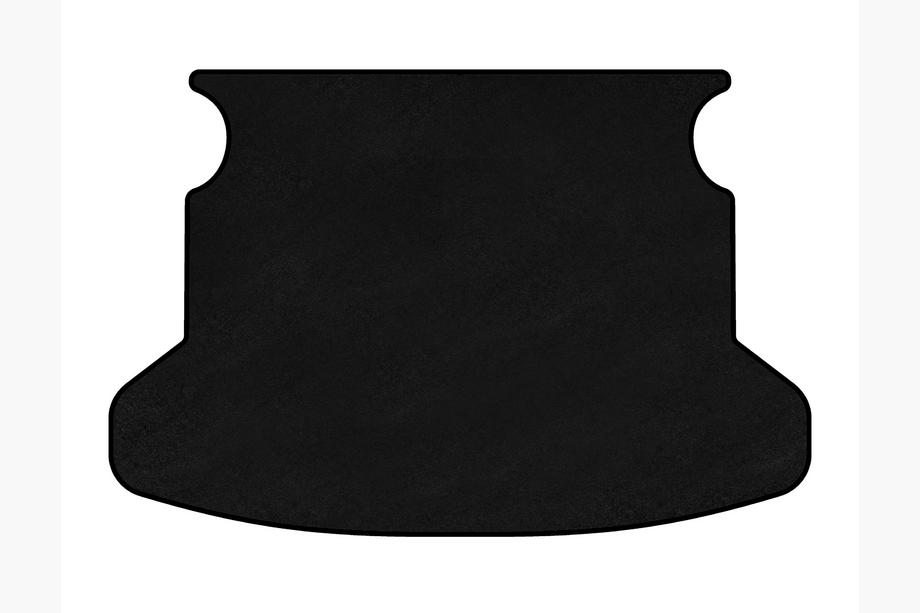 Toyota Corolla 2002-2007 Trunk Mat Textile Premium (SD, Black) Image