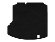 Volkswagen Jetta 2006-2011 Trunk Mat Textile Premium (SD, Black) photo 1