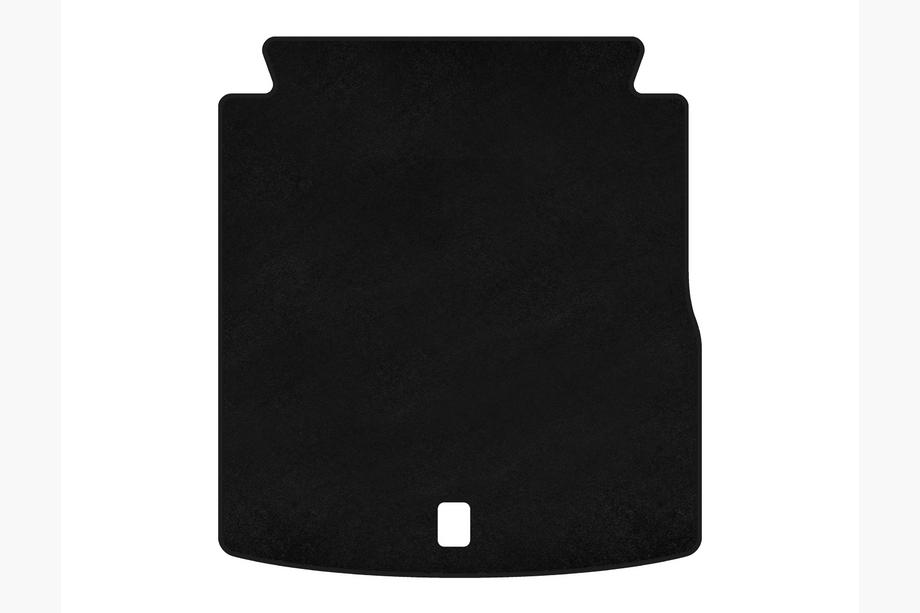 Volkswagen Passat B7 2012-2015 Premium Textile Trunk Mat (SD, USA, Black) Image