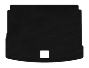 Volkswagen Tiguan 2016-2023 Trunk Mat Textile Premium V2 (USA, Black) photo 1