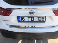 Nissan Qashqai 2014-2021 Chrome trim above license plate (stainless steel) Carmos - Turkish Stainless Steel photo 6