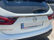 Nissan Qashqai 2014-2021 Chrome trim above license plate (stainless steel) Carmos - Turkish Stainless Steel photo 2