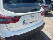 Nissan Qashqai 2014-2021 Chrome trim above license plate (stainless steel) Carmos - Turkish Stainless Steel photo 3