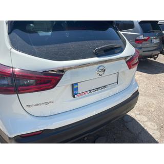 Chrome trim above license plate (stainless steel) Nissan Qashqai 2014-2021 photo 3