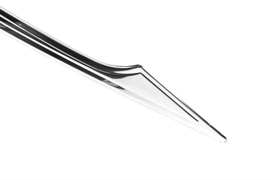 Nissan Qashqai 2014-2021 Chrome trim above license plate (stainless steel) Photo 8