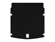 Audi A5 2007-2015 Trunk Mat Textile Premium V-2 (Coupe, Black) photo 1