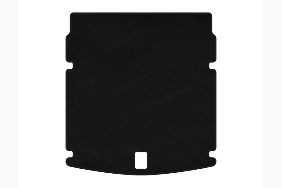 Audi A5 2007-2015 Trunk Mat Textile Premium V-2 (Coupe, Black) Image